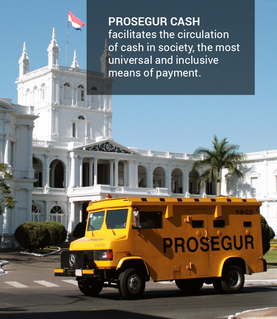 Prosegur Cash facilita la circulación de efectivo en la sociedad, el método de pago más universal e incluyente
