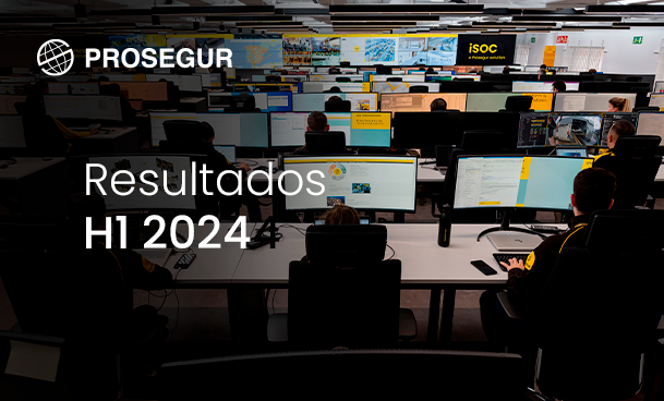 Prosegur eleva sus ventas un 6,9% hasta alcanzar 2.348 millones de euros en el primer semestre de 2024 Prosegur eleva sus ventas un 6,9% hasta alcanzar 2.348 millones de euros en el primer semestre de 2024