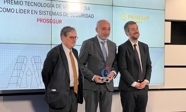 Prosegur, galardonada con el Premio Tecnología de Vanguardia por su liderazgo en Sistemas de Seguridad Prosegur, galardonada con el Premio Tecnología de Vanguardia por su liderazgo en Sistemas de Seguridad