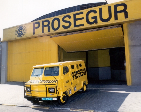 prosegur cash 50 aniversario camion blindado